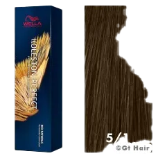 Wella Koleston Perfect Rich Naturals 5/1 Light Brown/Ash 2oz.