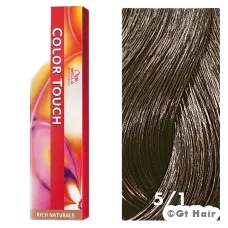 Wella Color Touch 5/1 Light Brown/Ash 2oz.