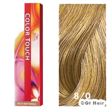 Wella Color Touch 8/0 Light Blonde/Natural 2oz.