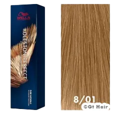 2oz of Wella Koleston Perfect Pure Naturals 8/01 Light Blonde/Natural Ash .