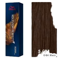 Wella Koleston Perfect Deep Browns 5/71 Light/Ash Brown 2oz.