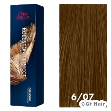 Wella Koleston Perfect Pure Naturals 6/07 Dark Blonde/Natural Brown 2oz.