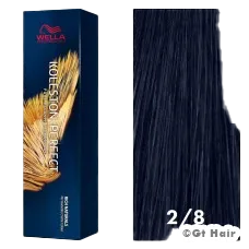 Wella Koleston Perfect Rich Naturals 2/8 Darkest Brown/Pearl 2oz.