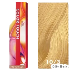 Wella Color Touch 10/3 Lightest Blonde/Gold 2oz.