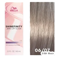 Wella Shinefinity 06/07 Dark Blonde Natural Brown 2.3oz.