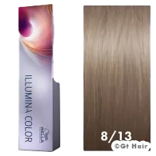 Wella Illumina Color 8/13 Light Blonde/Ash Gold 2oz.