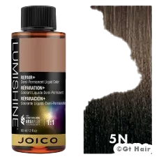 Joico LumiShine Demi Liquid 5N Natural Light Brown 2oz Light .