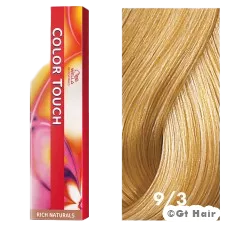 Wella Color Touch 9/3 Very Light Blonde/Gold 2oz.