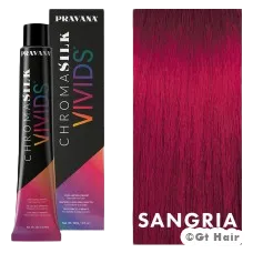 Pravana ChromaSilk Vivids Sangria 3oz.