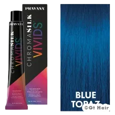 Pravana ChromaSilk Vivids Jewel Tones Blue Topaz 3oz.