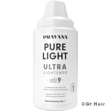 The Pravana Pure Light Ultra Lightener 16oz is 16oz.