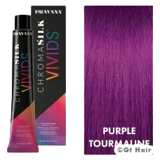 Pravana ChromaSilk Vivids Purple Tourmaline 3oz.