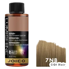 Joico LumiShine Demi Liquid 7NB Natural Beige Medium Blonde 2oz 2oz