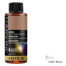 Joico LumiShine Demi Liquid 8N Natural Blonde 2oz.