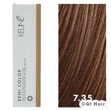 Keune Semi Color 7.35 Medium Golden Mahogany Blonde 2oz 2oz 2oz