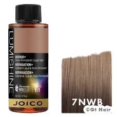 Joico LumiShine Demi Liquid 7NWB Natural Warm Beige Medium Blonde 2oz.