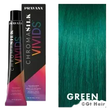 Pravana ChromaSilk Vivids Green 3oz.
