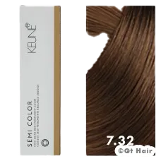 Keune Semi Color 7.32 Medium Golden Pearl Blonde 2oz 2oz.