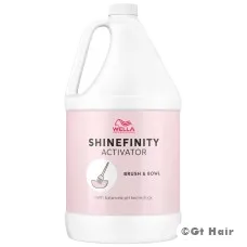 Wella Shinefinity Brush & Bowl Activator 2% Gallon
