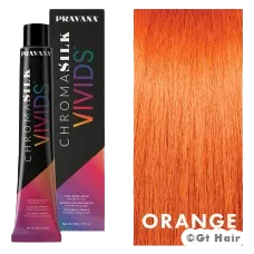 Pravana's ChromaSilk Vivids Orange 3oz.