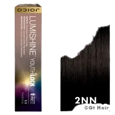 Joico's LumiShine Youthlock 2NN Natural Natural Darkest Brown 2.5oz.