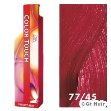 Wella Color Touch 77/45 Intense Medium Blonde/Red Red-Violet 2oz.