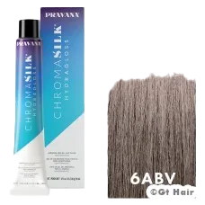 Pravana ChromaSilk HydraGloss Demi 6Abv Dark Ash Beige Blonde 3oz.