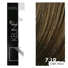 Medium Ash Green Blonde 2oz Keune Tinta Color 7.19