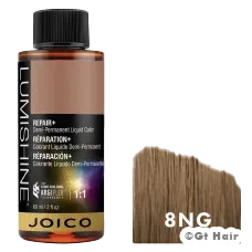 Joico LumiShine Demi Liquid 8NG Natural Golden Blonde 2oz