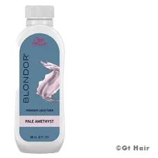 Wella Blondor Liquid Hair Toner /91 Pale Amethyst 2oz