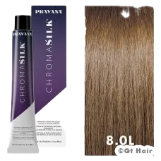 Pravana ChromaSilk 8.0L/8NtL Light Neutral Lowlight 3oz