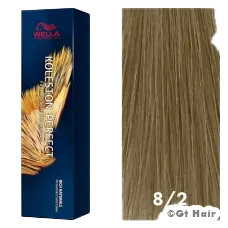 Wella Koleston Perfect Rich Naturals 8/2 Light Blonde/Matte 2oz
