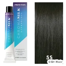Pravana ChromaSilk HydraGloss Demi 5S Light Smokey Brown 3oz