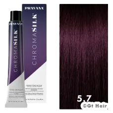 Pravana ChromaSilk 5.7/5V Light Violet Brown 3oz