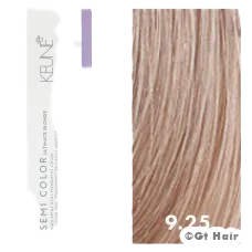 Keune Ultimate Blonde Semi Color 9.25 Very Light Pearl Mahogany Blonde