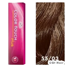Wella Color Touch Plus 55/03 Intense Light Brown/Natural Gold 2oz