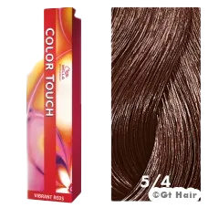 Wella Color Touch 5/4 Light Brown/Red 2oz