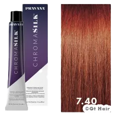 Pravana ChromaSilk 7.40/7Cc Bright Copper Blonde 3oz