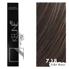 Keune Tinta Color 7.18 Medium Ash Mocha Blonde 2oz