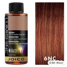Joico LumiShine Demi Liquid 6NC Natural Copper Dark Blonde 2oz