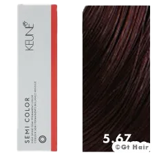 Keune Semi Color 5.67 Light Red Violet Brown 2oz