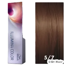 Wella Illumina Color 5/7 Light Brown/Brown 2oz