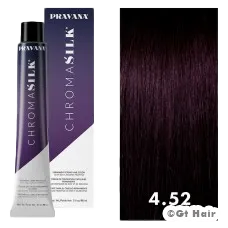 Pravana ChromaSilk 4.52/4MBV Mahogany Beige Brown 3oz