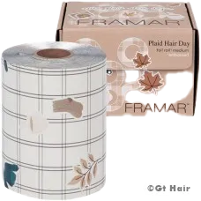 Framar Plaid Hair Day Embossed Roll 320'