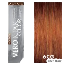 Vero Age Defy Color 6CG Light Copper Golden Brown 2.5oz