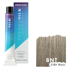 Pravana ChromaSilk HydraGloss Demi 8Nt Light Neutral Blonde 3oz