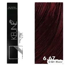 Keune Tinta Color 6.67 Dark Red Violet Blonde 2oz