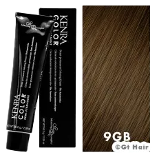 Kenra Color Demi 9GB Light Blonde Gold Brown Beige 2oz