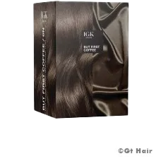 IGK Permanent Color Kit 6N But First Coffee