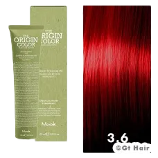 Nook The Origin Color 3.6 Dark Brown Red 3oz